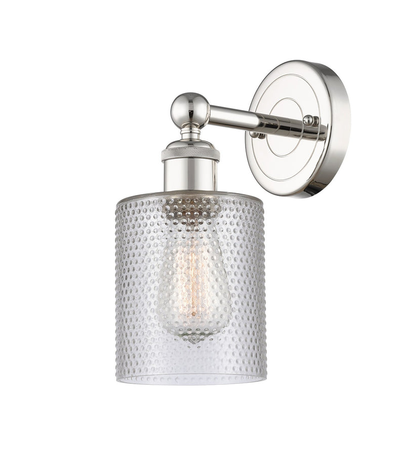 Innovations 616-1W-PN-G112 One Light Wall Sconce, Polished Nickel