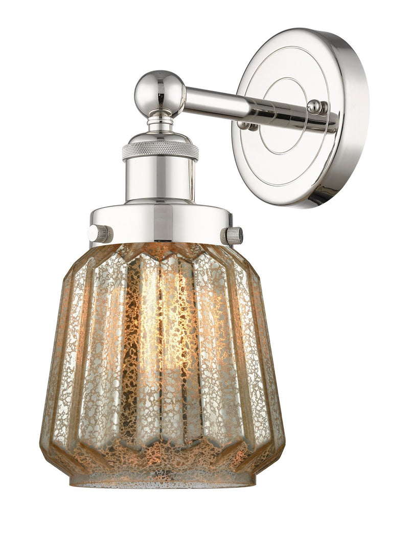 Innovations 616-1W-PN-G146 One Light Wall Sconce, Polished Nickel