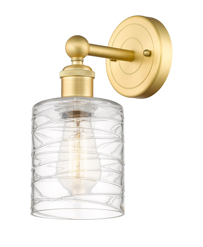 Innovations 616-1W-SG-G1113 One Light Wall Sconce, Satin Gold