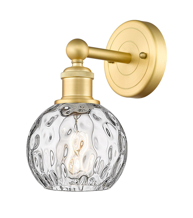 Innovations 616-1W-SG-G1215-6 One Light Wall Sconce, Satin Gold