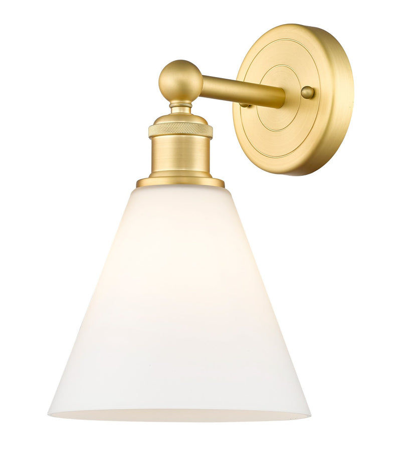 Innovations 616-1W-SG-GBC-81 One Light Wall Sconce, Satin Gold