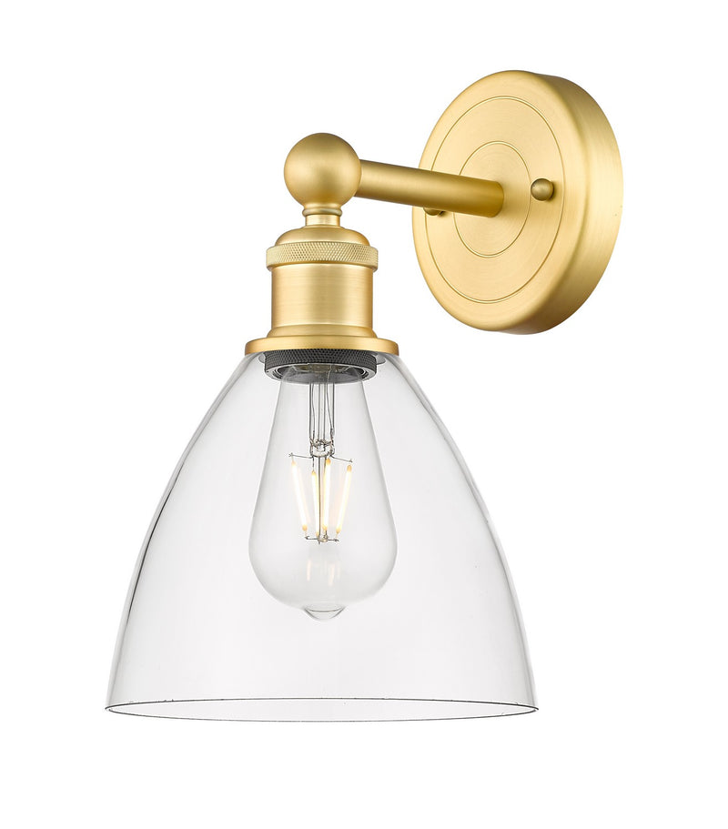 Innovations 616-1W-SG-GBD-752 One Light Wall Sconce, Satin Gold