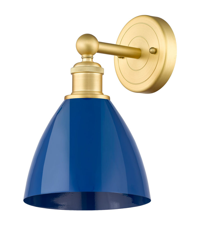 Innovations 616-1W-SG-MBD-75-BL One Light Wall Sconce, Satin Gold