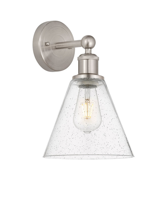 Innovations 616-1W-SN-GBC-84 One Light Wall Sconce, Satin Nickel