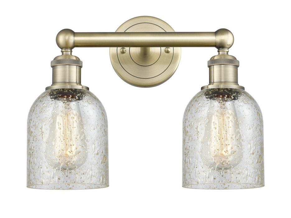 Innovations 616-2W-AB-G259 Two Light Bath Vanity, Antique Brass