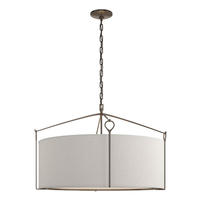 Hubbardton Forge 104255-SKT-05-SE2899 Four Light Pendant, Bronze