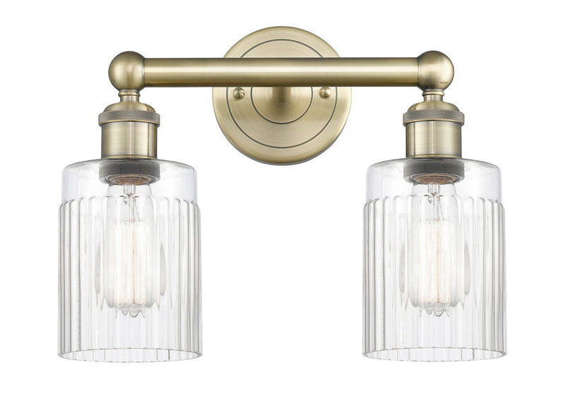 Innovations 616-2W-AB-G342 Two Light Bath Vanity, Antique Brass