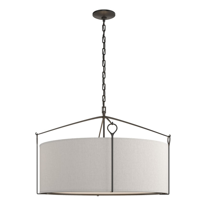 Hubbardton Forge 104255-SKT-10-SE2899 Four Light Pendant, Black