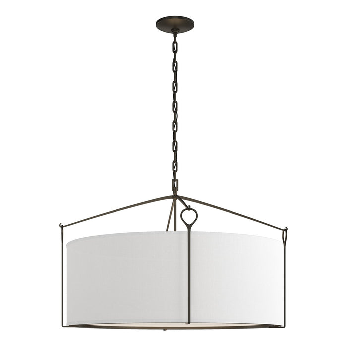 Hubbardton Forge 104255-SKT-10-SF2899 Four Light Pendant, Black