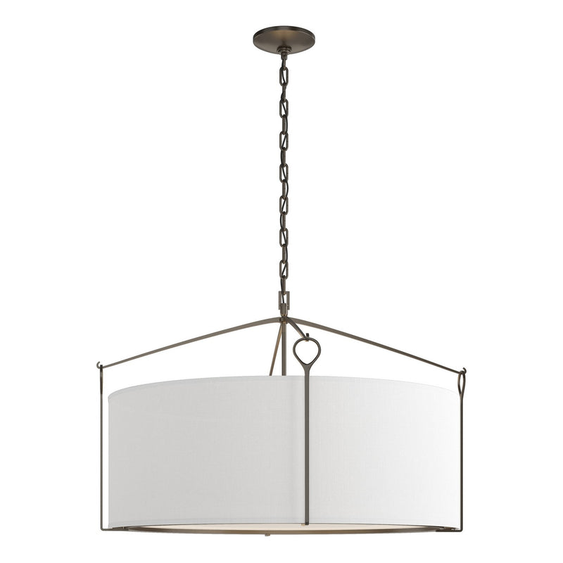 Hubbardton Forge 104255-SKT-14-SF2899 Four Light Pendant, Oil Rubbed Bronze