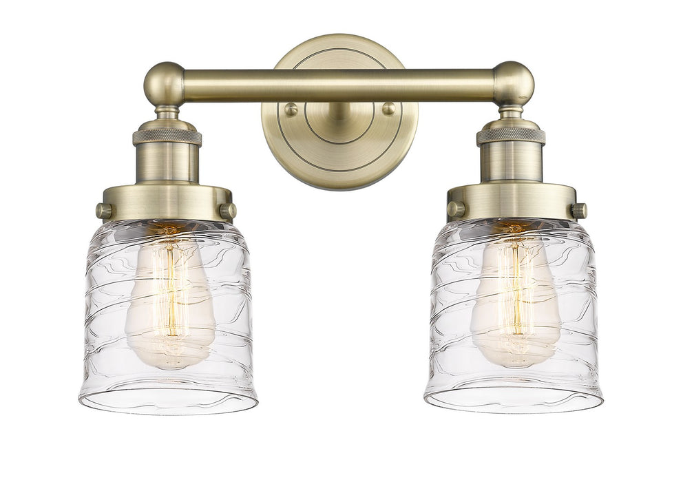 Innovations 616-2W-AB-G513 Two Light Bath Vanity, Antique Brass