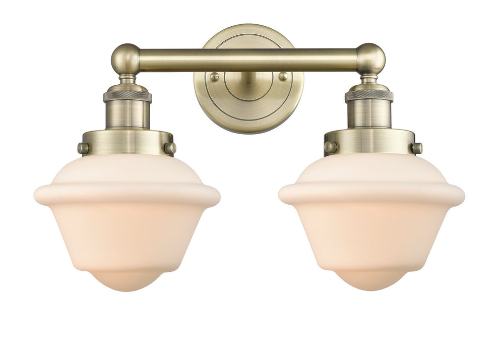 Innovations 616-2W-AB-G531 Two Light Bath Vanity, Antique Brass