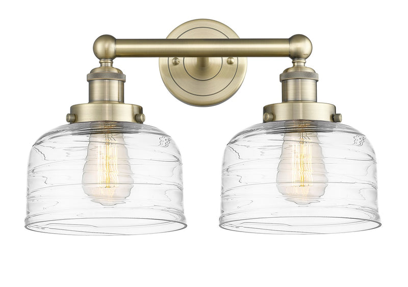 Innovations 616-2W-AB-G713 Two Light Bath Vanity, Antique Brass
