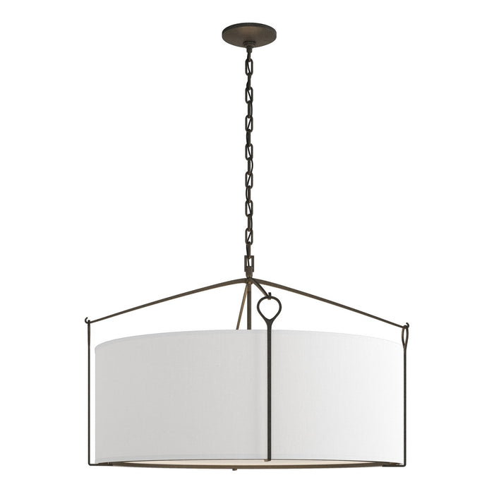 Hubbardton Forge 104255-SKT-20-SF2899 Four Light Pendant, Natural Iron