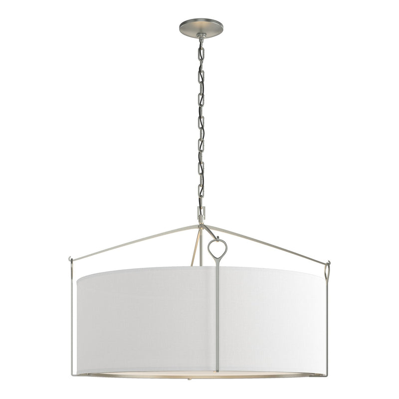Hubbardton Forge 104255-SKT-82-SF2899 Four Light Pendant, Vintage Platinum