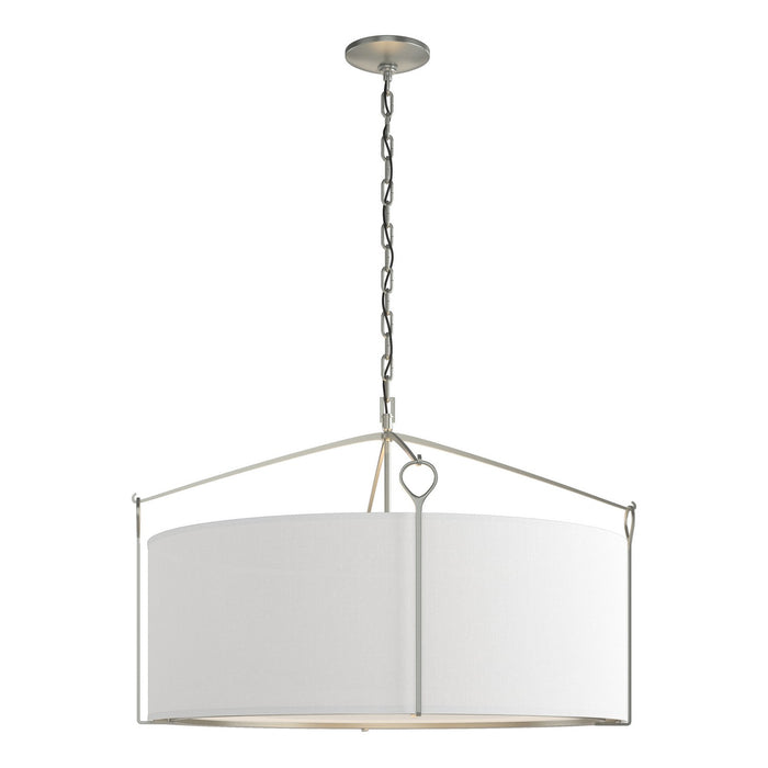 Hubbardton Forge 104255-SKT-82-SF2899 Four Light Pendant, Vintage Platinum