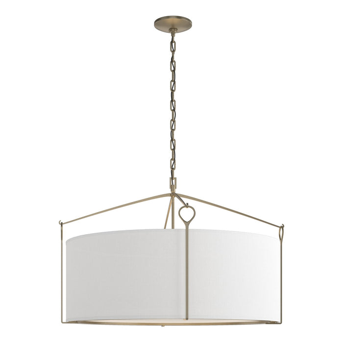 Hubbardton Forge 104255-SKT-84-SF2899 Four Light Pendant, Soft Gold