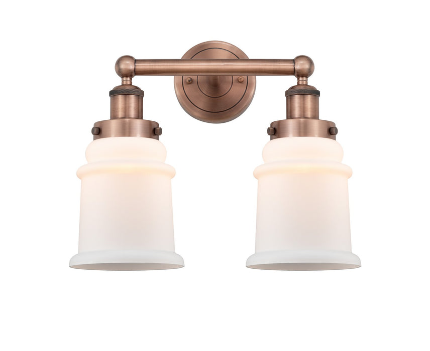 Innovations 616-2W-AC-G181 Two Light Bath Vanity, Antique Copper