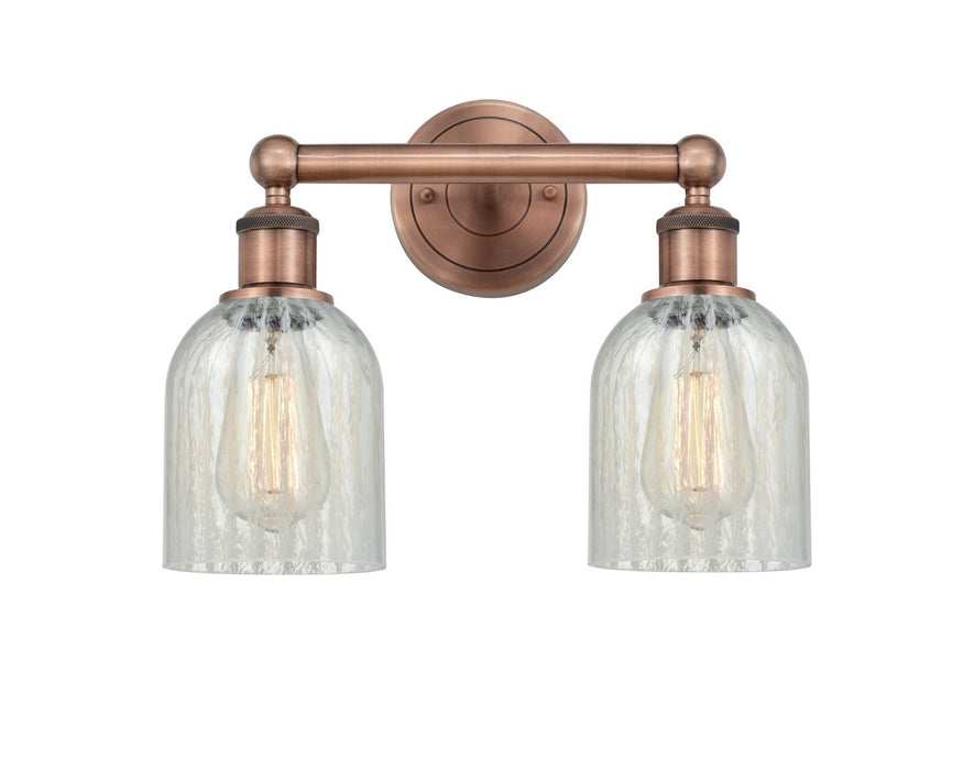 Innovations 616-2W-AC-G2511 Two Light Bath Vanity, Antique Copper