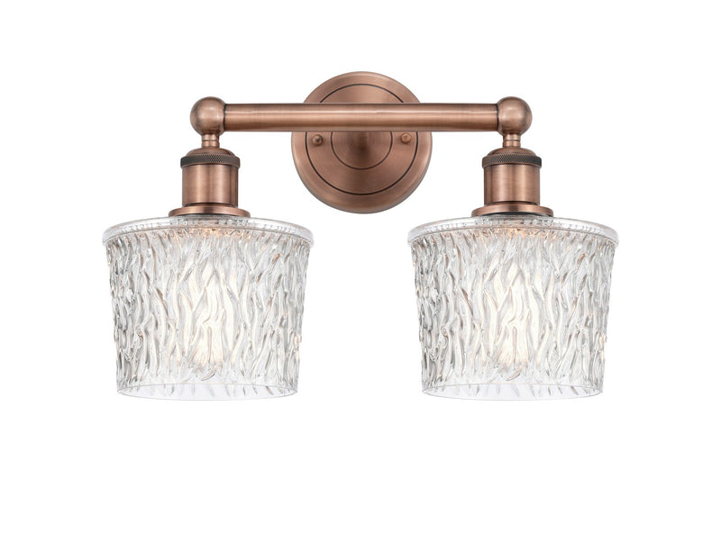 Innovations 616-2W-AC-G402 Two Light Bath Vanity, Antique Copper