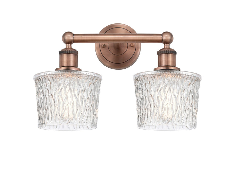 Innovations 616-2W-AC-G402 Two Light Bath Vanity, Antique Copper