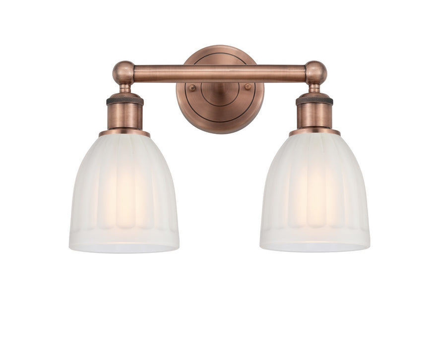 Innovations 616-2W-AC-G441 Two Light Bath Vanity, Antique Copper