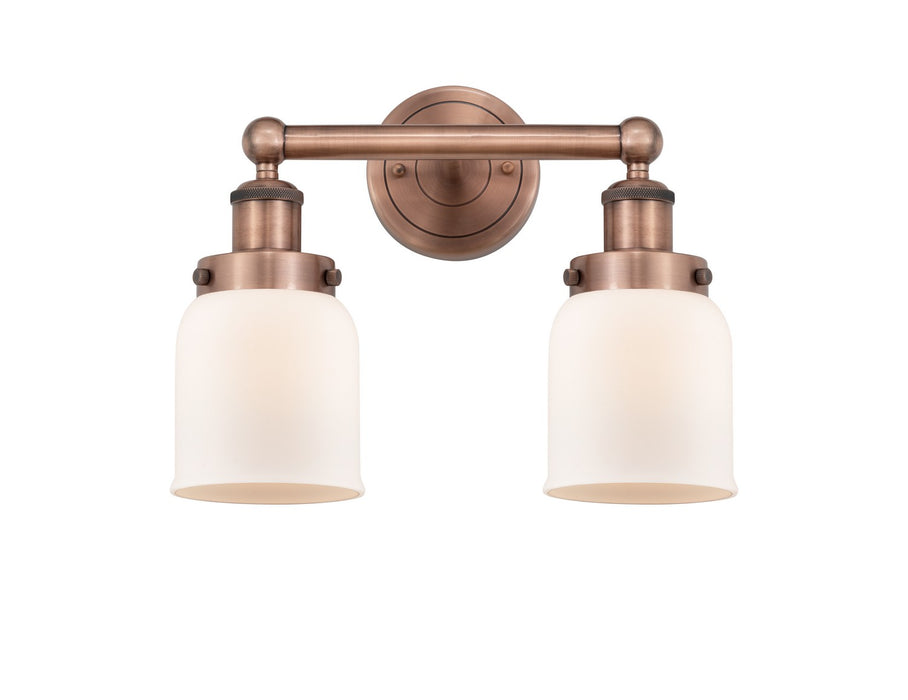 Innovations 616-2W-AC-G51 Two Light Bath Vanity, Antique Copper