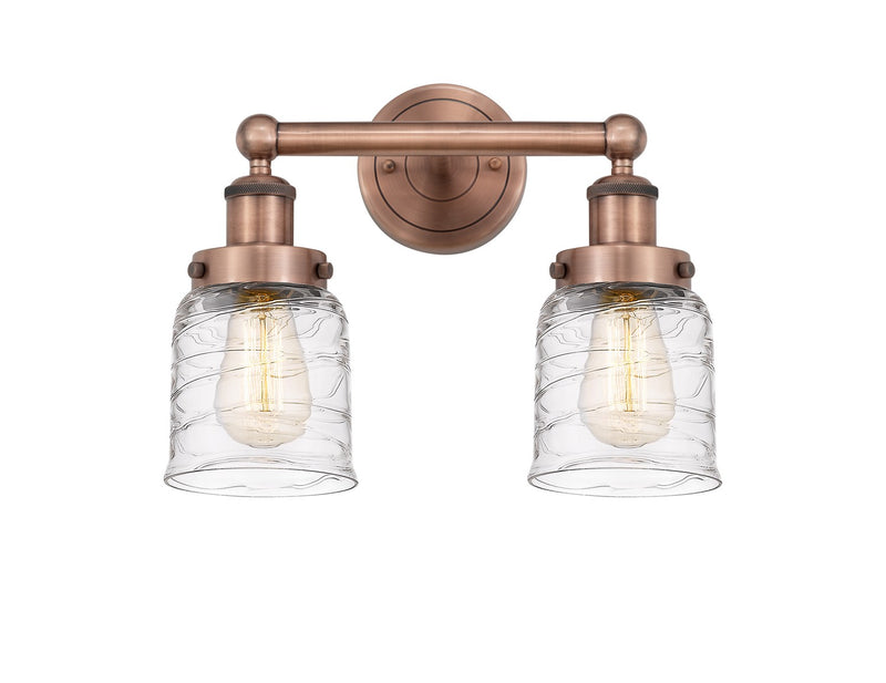 Innovations 616-2W-AC-G513 Two Light Bath Vanity, Antique Copper