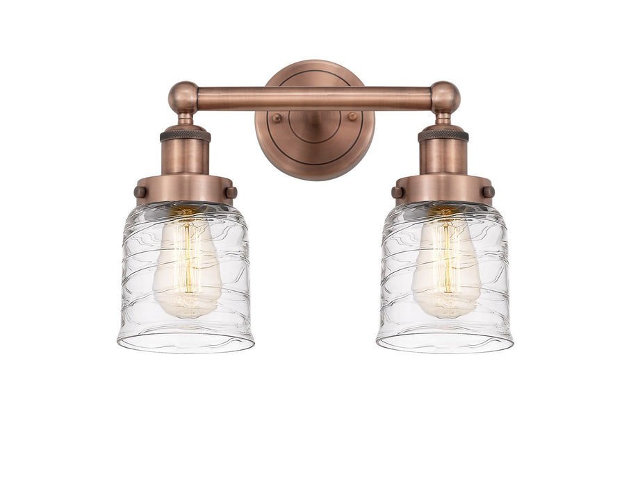 Innovations 616-2W-AC-G513 Two Light Bath Vanity, Antique Copper