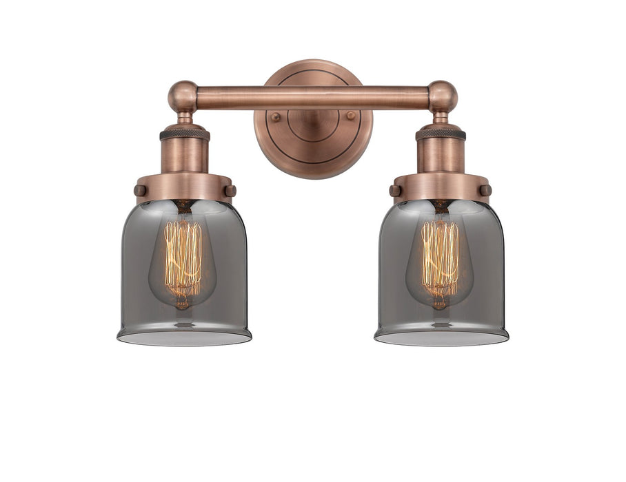 Innovations 616-2W-AC-G53 Two Light Bath Vanity, Antique Copper