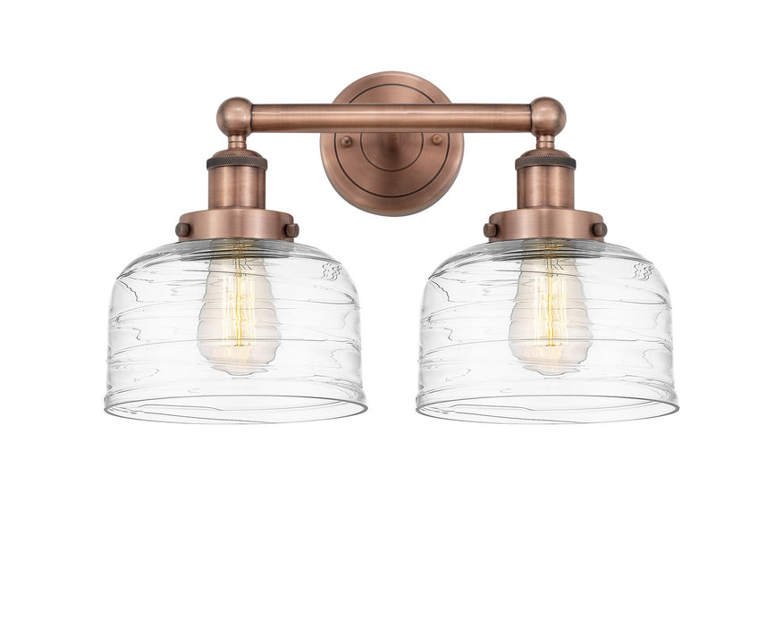 Innovations 616-2W-AC-G713 Two Light Bath Vanity, Antique Copper