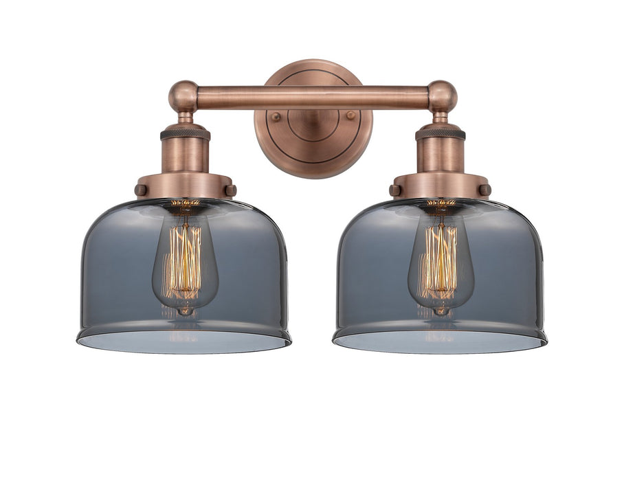 Innovations 616-2W-AC-G73 Two Light Bath Vanity, Antique Copper