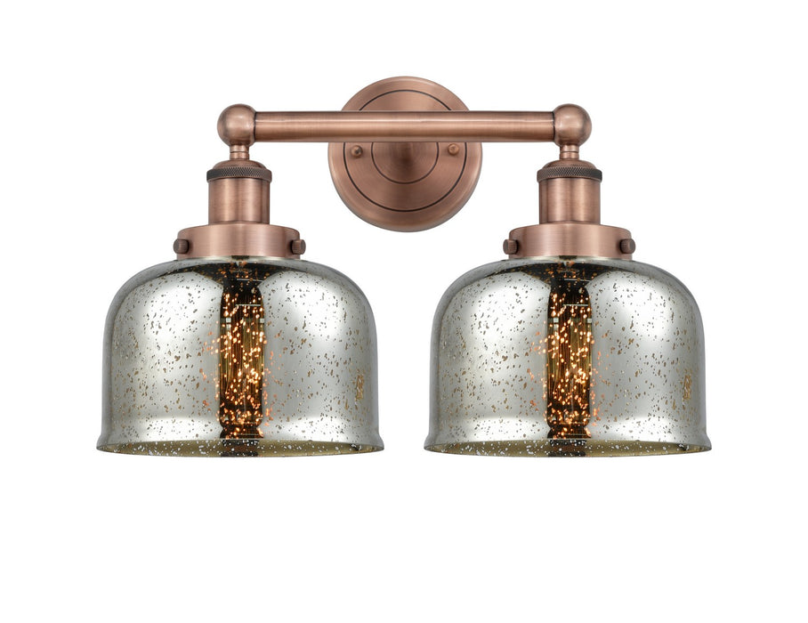 Innovations 616-2W-AC-G78 Two Light Bath Vanity, Antique Copper