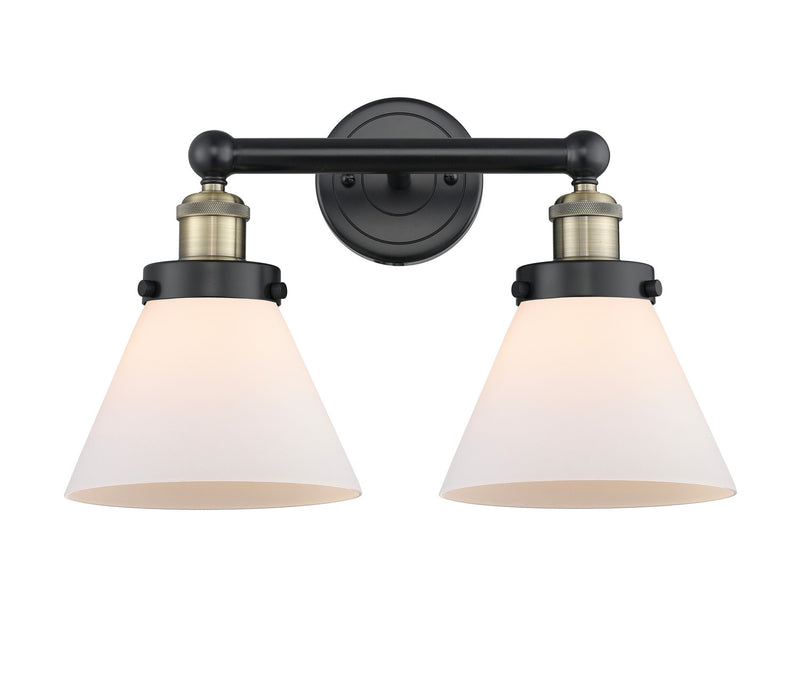 Innovations 616-2W-BAB-G41 Two Light Bath Vanity, Black Antique Brass