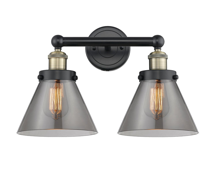 Innovations 616-2W-BAB-G43 Two Light Bath Vanity, Black Antique Brass