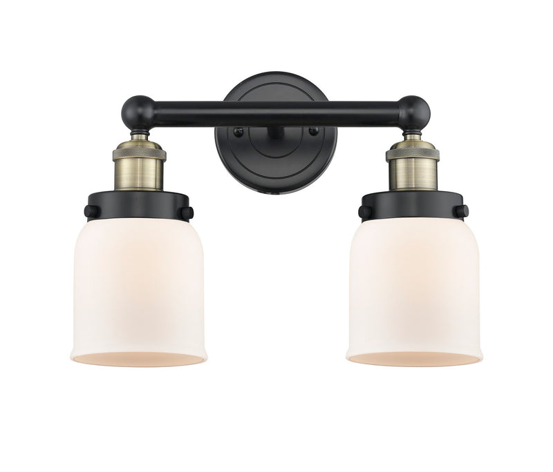 Innovations 616-2W-BAB-G51 Two Light Bath Vanity, Black Antique Brass