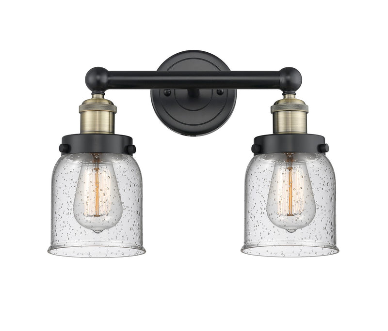 Innovations 616-2W-BAB-G54 Two Light Bath Vanity, Black Antique Brass