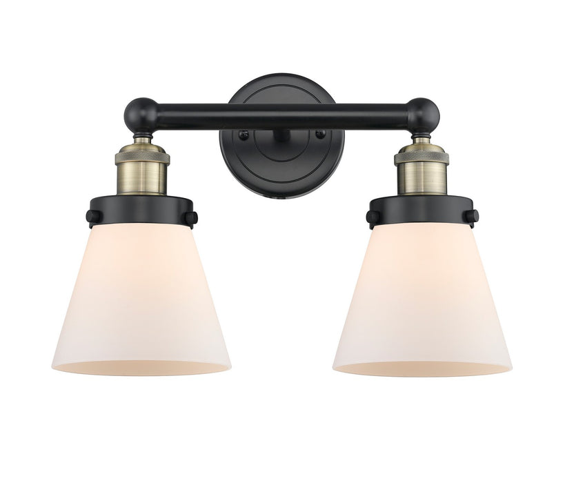 Innovations 616-2W-BAB-G61 Two Light Bath Vanity, Black Antique Brass