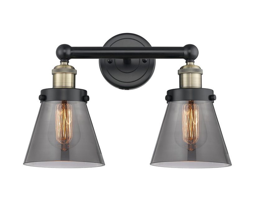 Innovations 616-2W-BAB-G63 Two Light Bath Vanity, Black Antique Brass