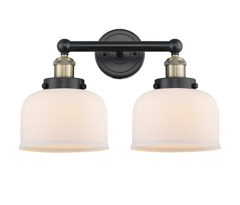 Innovations 616-2W-BAB-G71 Two Light Bath Vanity, Black Antique Brass