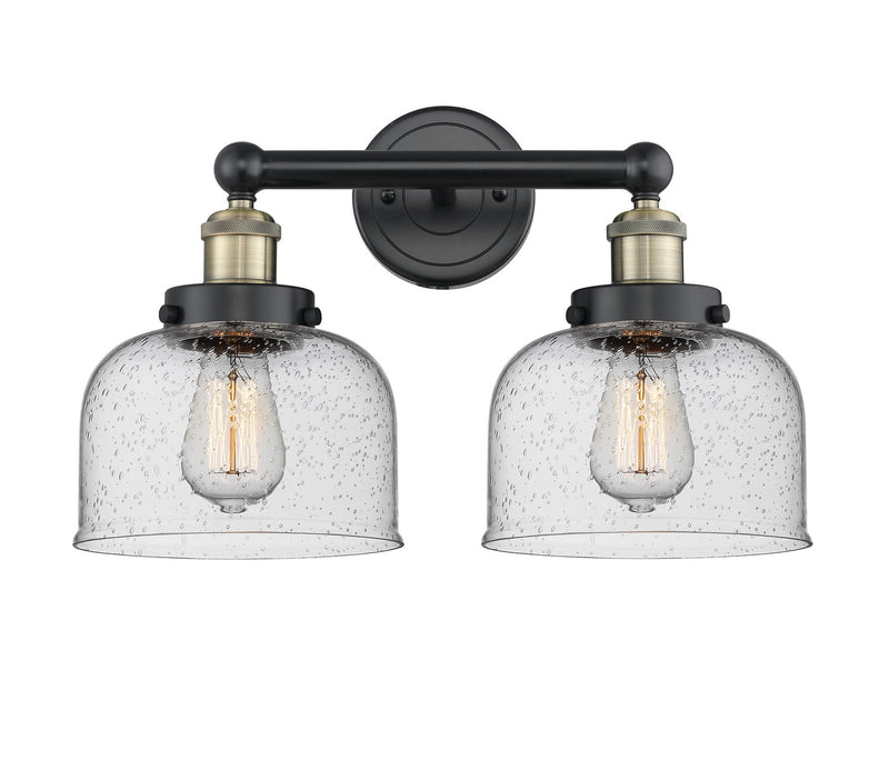 Innovations 616-2W-BAB-G74 Two Light Bath Vanity, Black Antique Brass