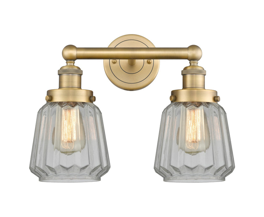 Innovations 616-2W-BB-G142 Two Light Bath Vanity, Brushed Brass