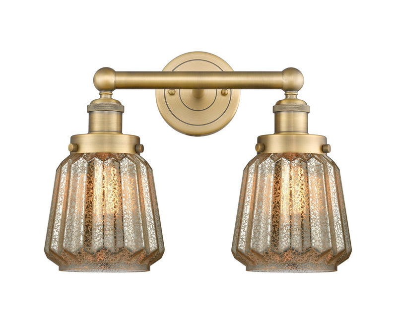 Innovations 616-2W-BB-G146 Two Light Bath Vanity, Brushed Brass