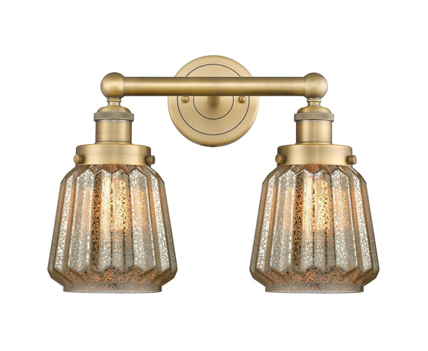 Innovations 616-2W-BB-G146 Two Light Bath Vanity, Brushed Brass
