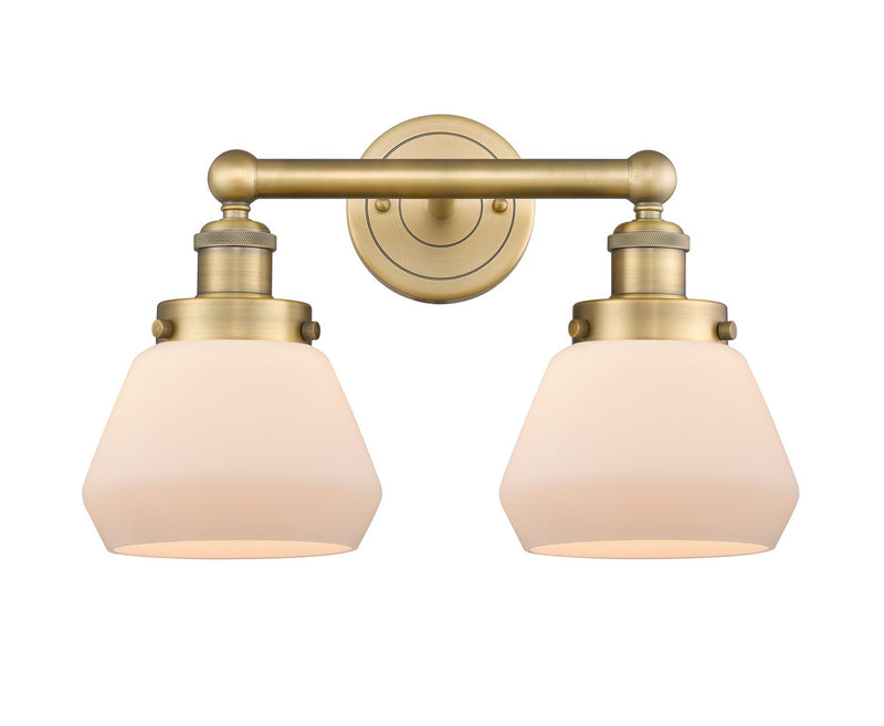 Innovations 616-2W-BB-G171 Two Light Bath Vanity, Brushed Brass