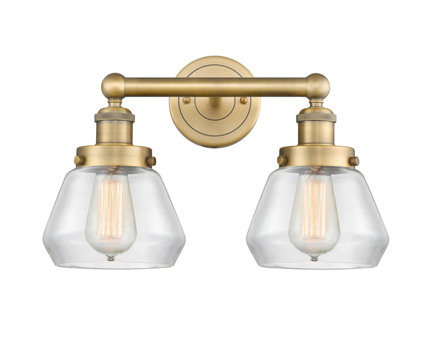 Innovations 616-2W-BB-G172 Two Light Bath Vanity, Brushed Brass