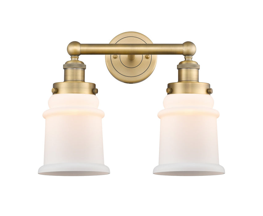 Innovations 616-2W-BB-G181 Two Light Bath Vanity, Brushed Brass