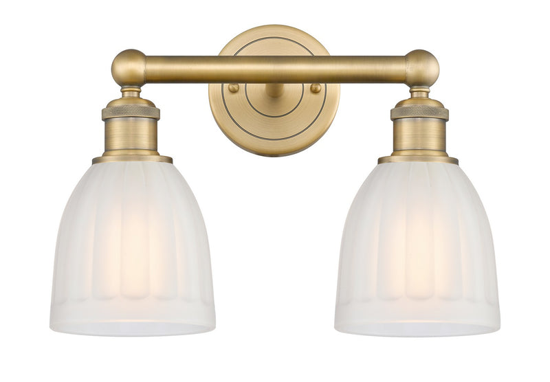 Innovations 616-2W-BB-G441 Two Light Bath Vanity, Brushed Brass