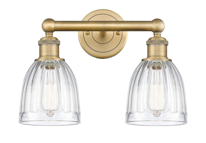 Innovations 616-2W-BB-G442 Two Light Bath Vanity, Brushed Brass