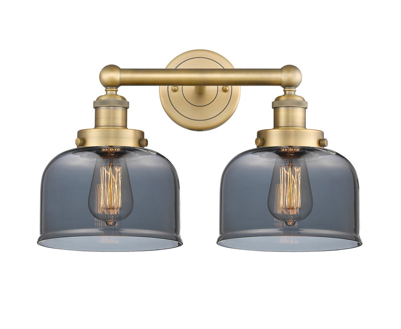 Innovations 616-2W-BB-G73 Two Light Bath Vanity, Brushed Brass